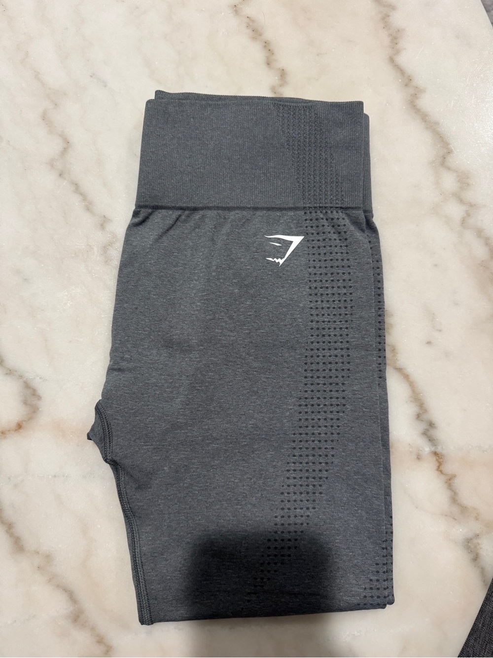 Gymshark Dark Gray Seamless High-Waist Leggings